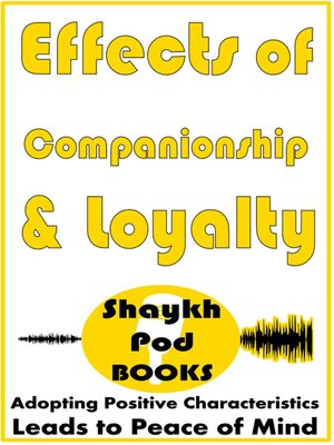 cover image of Effects of Companionship and Loyalty